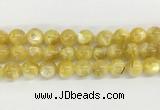 LPBS15 15 inches 12mm round yellow Lepidolite beads wholesale