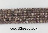 LPBS17 15 inches 6mm round natural purple Lepidolite beads wholesale