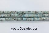 LRBS19 15 inches 4*8mm heishi larimar gemstone beads wholesale