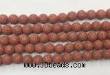 LVBS01 6mm, 8mm, 10mm, 12mm, 14mm, 16mm, 18mm & 20mm round dark red lava beads