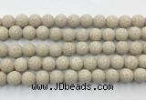 LVBS15 6mm, 8mm, 10mm, 12mm, 14mm, 16mm, 18mm & 20mm round belge lava beads