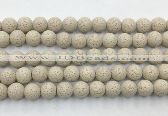 LVBS15 6mm, 8mm, 10mm, 12mm, 14mm, 16mm, 18mm & 20mm round belge lava beads