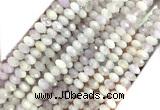 NABS02 15 inches 5*8mm faceted rondelle lavender amethyst beads