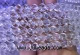 NCBS10 15 inches 8mm carved S shape white crystal beads wholesale