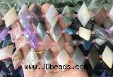 NGBS109 15 inches 13*22mm - 15*25mm faceted marquise colorful gemstone beads