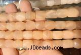 NGBS140 15 inches 9*11mm faceted nuggets pink aventurine gemstone beads