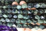 NGBS152 15 inches 9*11mm faceted nuggets kambaba jasper gemstone beads