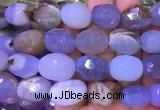 NGBS47 15 inches 12*16 - 13*18mm faceted nuggets blue chalcedony beads