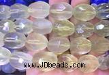 NGBS48 15 inches 12*16 - 13*18mm faceted nuggets lemon quartz beads