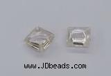 NGC1802 20*20mm diamond white crystal connectors wholesale