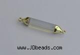 NGC5948 8*40mm tube opal connectors wholesale