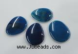 NGP1183 40*50mm - 50*65mm freeform agate gemstone pendants wholesale