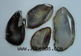 NGP1266 40*55mm - 60*80mm freeform agate gemstone pendants wholesale