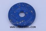 NGP217 5*30mm fashion dyed lapis lazuli gemstone donut pendant