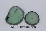 NGP2715 45*50mm - 55*75mm freeform druzy agate pendants