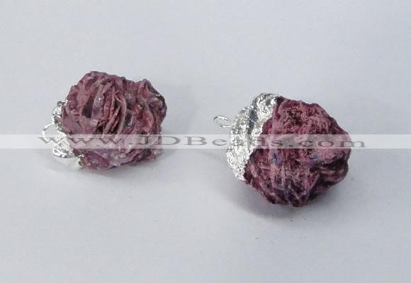 NGP2903 15*20mm - 25*30mm freeform desert rose pendants wholesale