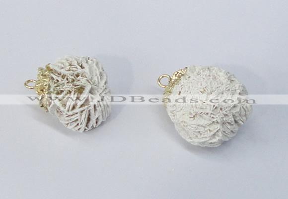 NGP2912 15*20mm - 25*30mm freeform desert rose pendants wholesale