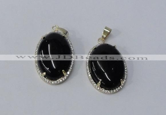 NGP3018 20*30mm oval agate gemstone pendants wholesale