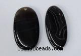 NGP3032 25*50mm – 30*55mm oval agate gemstone pendants