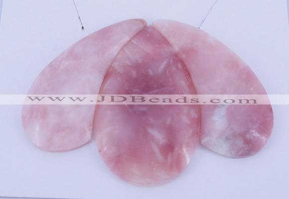 NGP36 Fashion pink opal gemstone pendants set jewelry wholesale