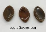 NGP5507 28*50mm marquise agate gemstone pendants