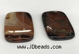 NGP5796 35*55mm rectangle agate pendants wholesale