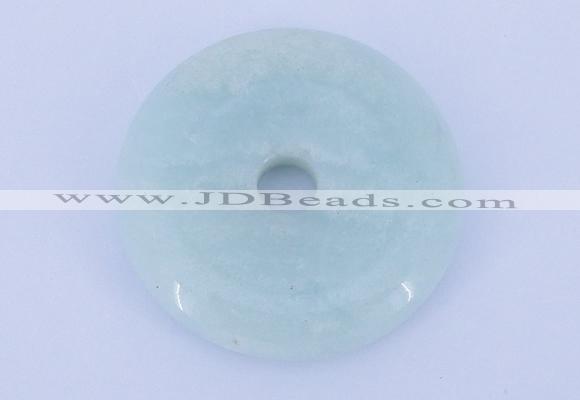 NGP603 5pcs 7*35mm amazonite gemstone donut pendants wholesale