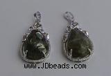 NGP6621 22*30mm faceted teardrop labradorite gemstone pendants