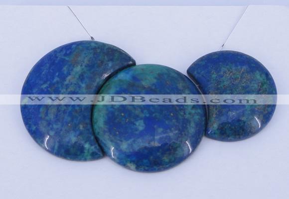 NGP68 Fashion chrysocolla gemstone pendants set jewelry wholesale