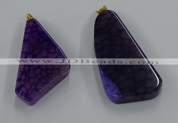 NGP8660 20*40mm - 40*50mm freeform agate pendants wholesale