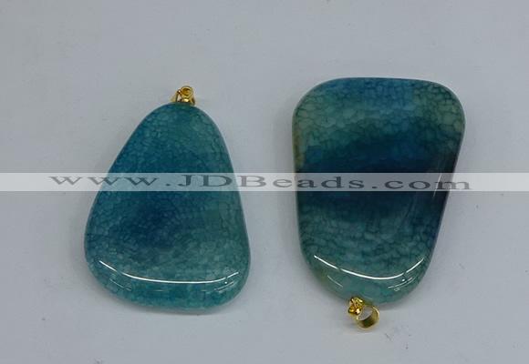 NGP8728 28*40mm - 30*54mm freeform agate pendants wholesale