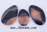 NGP902 5PCS 30-45mm*55-70mm freeform agate druzy geode gemstone pendants