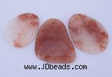 NGP950 5PCS 35-55mm*50-65mm freeform red quartz gemstone pendants