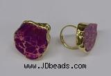 NGR263 22*30mm - 30*40mm freeform sea sediment jasper rings