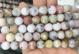 OPBS03 15 inches 10mm round pink opal beads wholesale