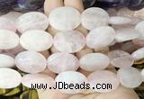 OVBS01 15 inches 18*25mm oval rose quartz gemstone beads wholesale