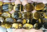 OVBS04 15 inches 18*25mm oval yellow tiger eye gemstone beads wholesale