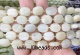 OVBS10 15 inches 8*12mm oval moonstone gemstone beads wholesale