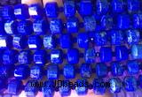 RBBS18 15 inches 8*12mm faceted wheel lapis lazuli gemstone beads