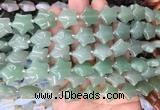 RGBS02 15 inches 16mm star green aventurine gemstone beads