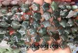 RGBS07 15 inches 16mm star blood jasper gemstone beads wholesale