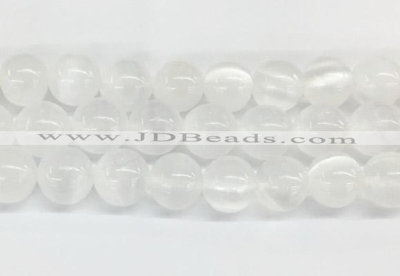 SEBS06 15 inches 16mm round selenite gemstone beads wholesale