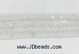 SEBS08 15 inches 4*6mm round selenite gemstone beads wholesale