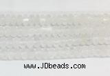 SEBS10 15 inches 6*10mm round selenite gemstone beads wholesale