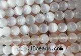 SEBS16 15 inches 8mm round selenite beads wholesale