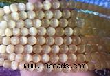 SEBS20 15 inches 6mm round selenite beads wholesale