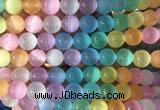 SEBS51 15 inches 8mm round selenite beads wholesale