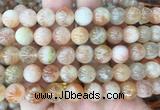 SSBS08 15 inches 10mm round sunstone beads wholesale