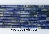 TBBS14 15 inches 4*13mm tube sodalite gemstone beads