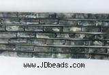 TBBS23 15 inches 4*13mm tube black labradorite gemstone beads